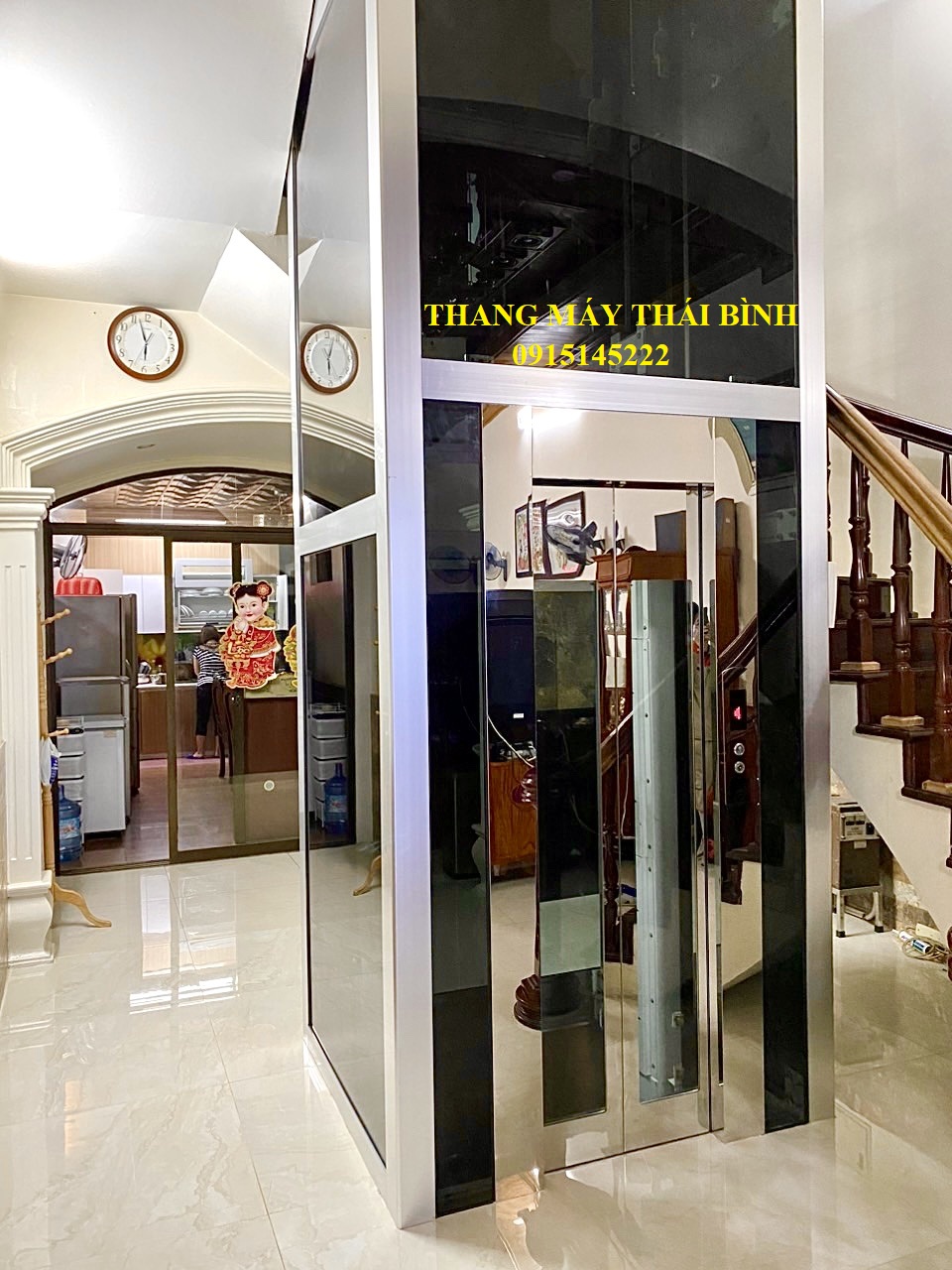 Lắp đặt thang máy cho nhà cải tạo